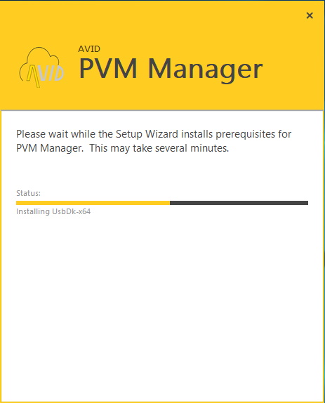 مراحل نصب رابط کاربری ویندوز PVMmanager