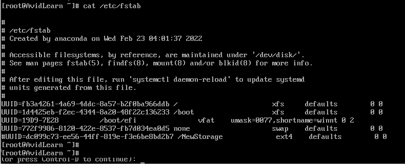 رفع مشکل فایل سیستم در هنگام بوت (Boot)